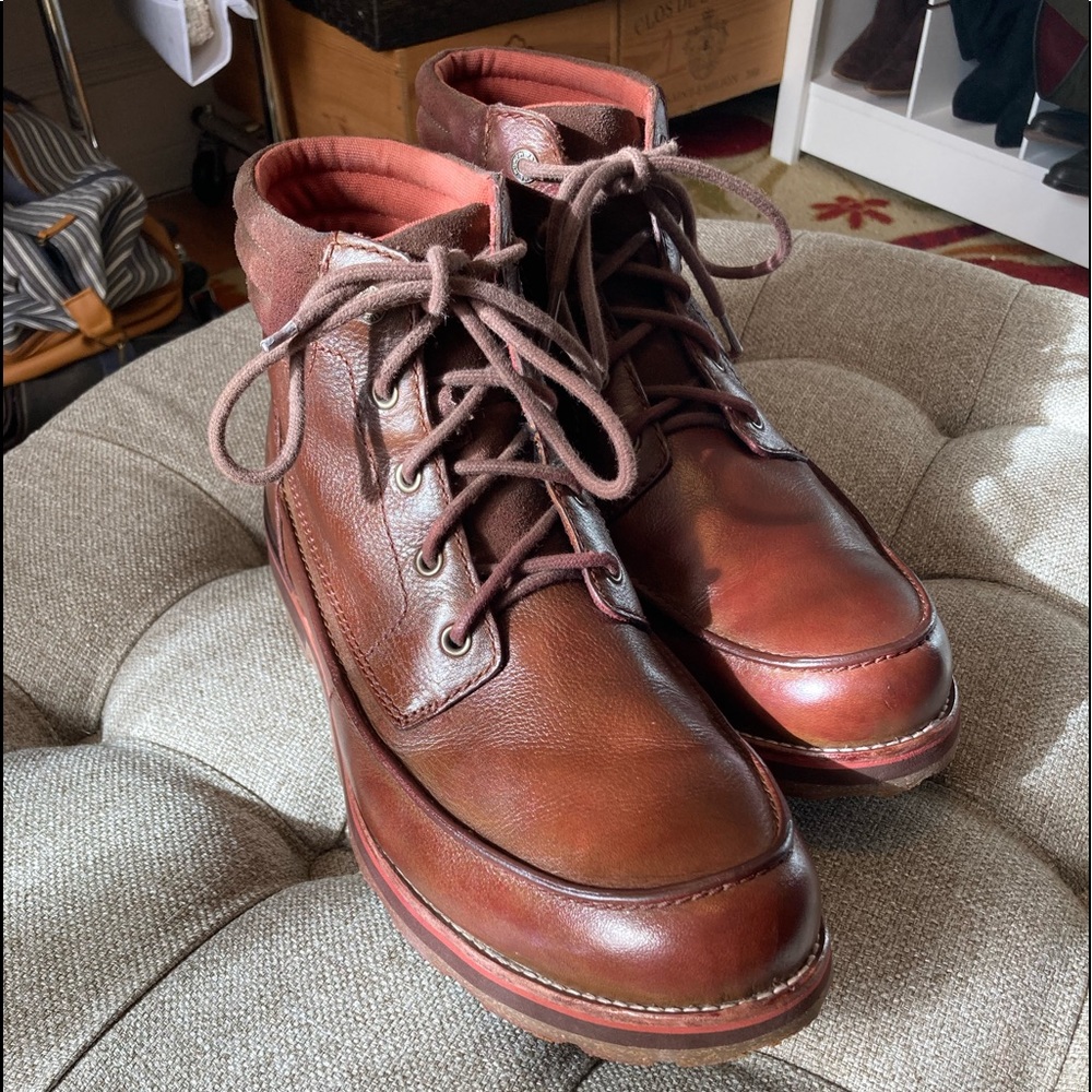 The North Face Leather Boots Size 13